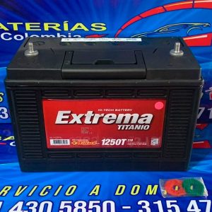 batería willard extrema titanio 1250t
